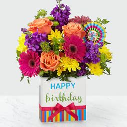 Same day flower delivery in the us and canada. FTD BIRTHDAY BRIGHTS BOUQUET - Charles Adgate Florist