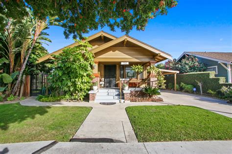 Embracing simplicity, handiwork, and natural materials, craftsman home plans are cozy, often with shingle siding and stone details. Cute Craftsman bungalow asks $1M in Long Beach | Craftsman bungalows, Bungalow, Bungalows for sale