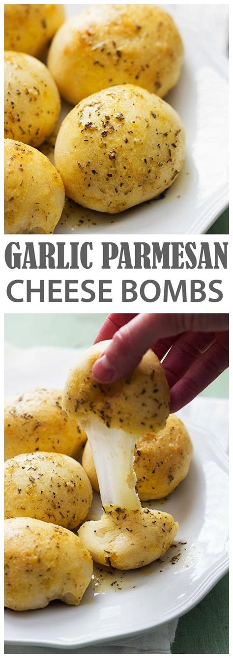 Once you try one, you'll want to devour them all! ULTIMATE GARLIC PARMESAN CHEESE BOMBS - Home Stead Survivor