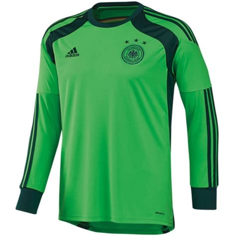 Maillot de foot d'exterieur allemagne 2014/2015 pour la coupe du monde 2014 produit par adidas technologie clima cool. Maillot de foot gardien nationale Allemagne 2014/15 ...