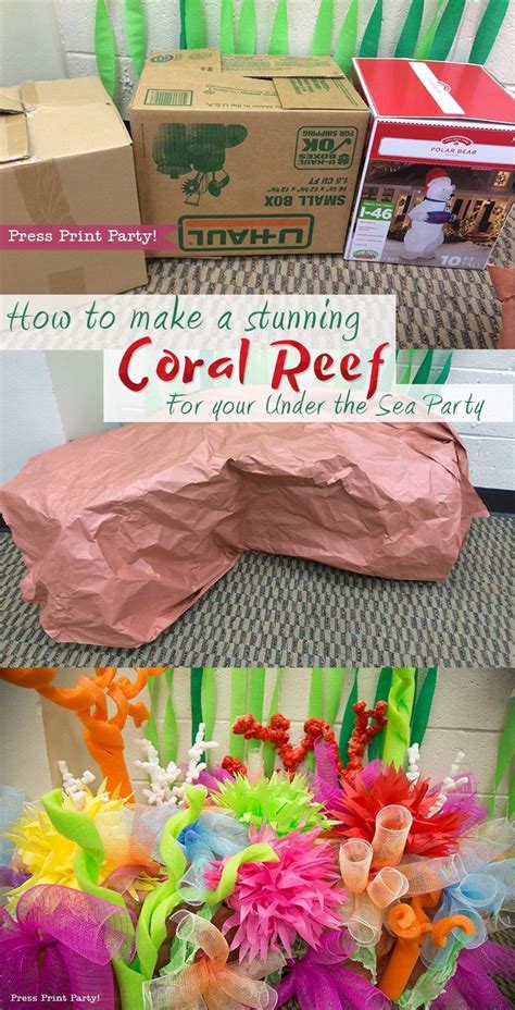 Now $183 (was $̶2̶2̶1̶) on tripadvisor: How to Make a Coral Reef Decoration - by Press Print Party ...