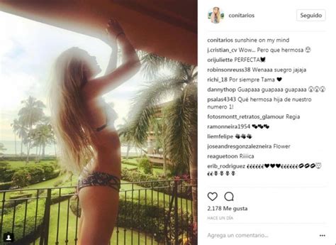 Hoy el mundo es otro pero la hija de ambos, constanza, se amaciza en su propio talento. Constanza, la hija del "Chino" Ríos, publica fotos en ...