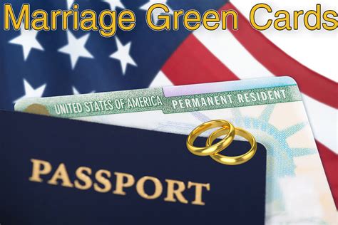 What is a green card marriage. Marriage Green Cards