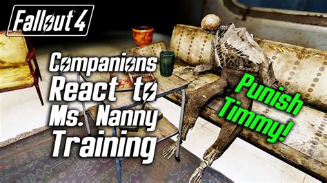 They are more flexible and powerful than robots due to the fact that their. Fallout 4 - Companions React to Miss Nanny Training in the ...