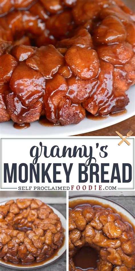 Granny's monkey bread is a sweet, gooey, sinful cinnamon sugar treat made with canned biscuit dough and lots of butter. Granny's Monkey Bread is a sweet, gooey, sinful cinnamon sugar treat that will be loved by young ...