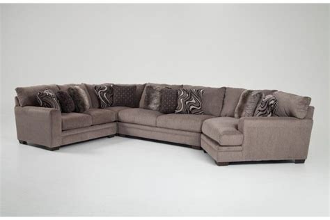 Free fabric swatches · hassle free returns · satisfaction guaranteed Luxe 4 Piece Sectional with Cuddler Chaise | Bobs.com ...