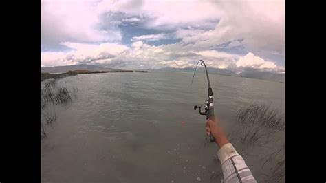 Would you dare stay overnight? utah lake fishing - YouTube