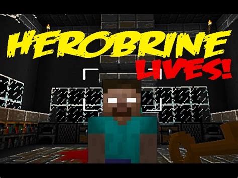 Just a video i made for fun. Herobrine Caught on Camera! More Minecraft! - YouTube