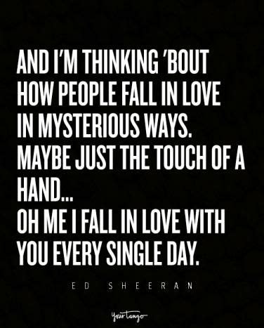 Yes, usually when you fall out of love with a person if it wasn't the usual cheating, physical or mental abuse. These 10 Famous Song Lyrics Will Make You Fall In Love All ...