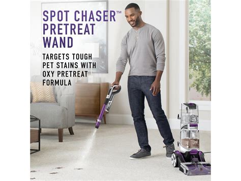•our best full size upright carpet cleaner •seriously simple. Hoover SmartWash Pet Complete Automatic Carpet Cleaner ...
