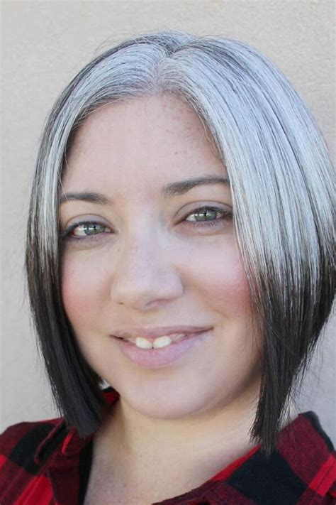 So why does your hair lose its color as you age? Know Why Amber embraced her Gray Hair at a young age.. in ...