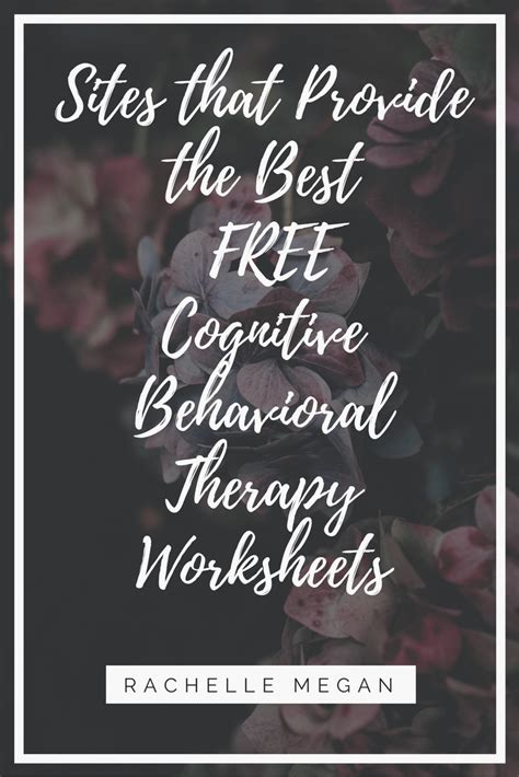 William j books the cognitive behavioral workbook for weight management: Free CBT worksheets - best cognitive behavioral therapy worksheets | Therapy worksheets, Cbt ...