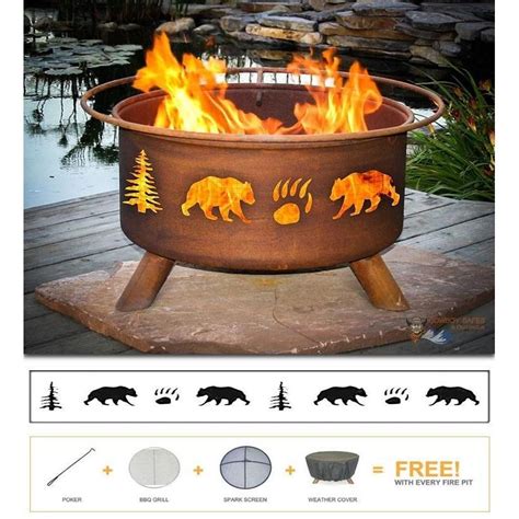 A fire breaks out at a pet food factory and casey and severide help the owner, pete, get to the bottom of it. Bear & Trees Fire Pit - Bringing the campfire experience ...