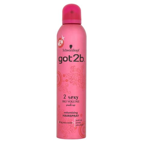 Got2b glam force hairspray, 9.1 ounce product details style name: Schwarzkopf Got2b Volumising Hairspray 300ml | Hair volume ...