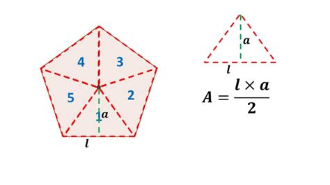 Calcular el area del pentagono regular sera facil con nuestra calculadora de la educacion a partir de un lado. Cómo obtener la fórmula del área de un pentágono regular ...