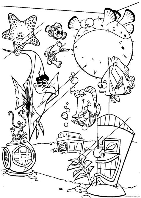 Finding nemo is an animated film from pixar animation studios, which was distributed by walt disney and buena vista. 18 Nemo Fish Coloring Pages - Printable Coloring Pages