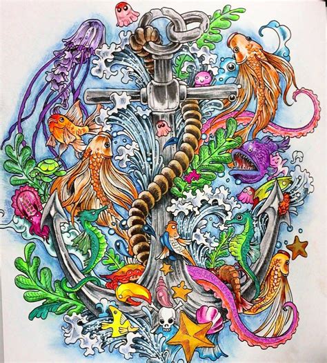 Created by doodle artist master kerby rosanes this book will take you hours to color and take you on an imaginative journey #kerbyrosanes #doodleart #animorphia #imagimorphia. Pin on Imagimorphia