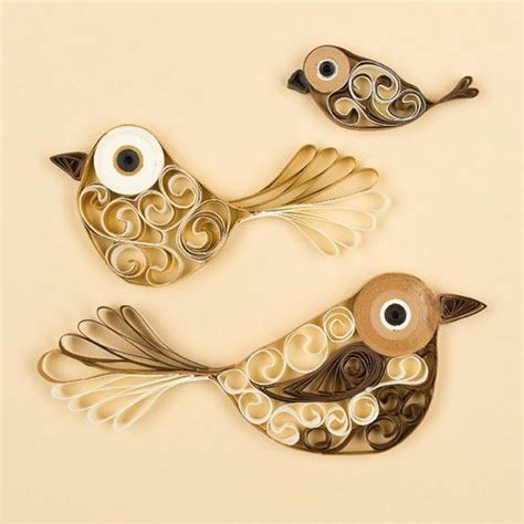 Lustige bunte eulen auf einer creme karte quilling. quilling anleitung weihnachten - Google-søgning | Quilling ...