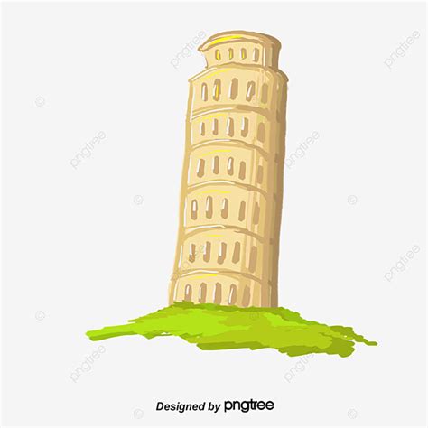 يقع برج بيزا المائل في مدينة بيزا الواقعة في أقليم توسكانا الإيطالية. Pintado De La Torre De Pisa, Pintado, Torre Inclinada ...