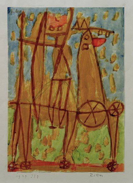 Versatile character actor paul ritter was born simon paul adams in gravesend, kent on 20 december 1966. Bild: Paul Klee - Ritter, 1939, 667 (JJ 7). | Klee, Paul ...