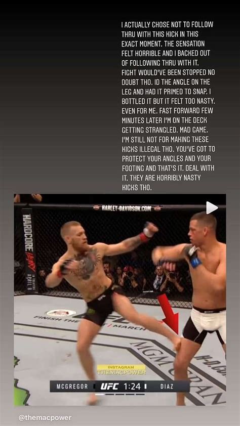 Doctor explains what leg kicks did to conor mcgregor. Conor McGregor claims he 'bottled' breaking Nate Diaz's ...