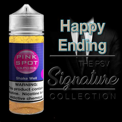 Happy Ending E-Liquid : Premium E-Cig Liquid | Pink Spot Vapors