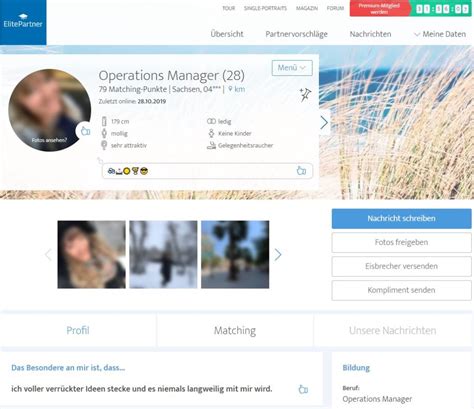 Elitepartner kosten und funktionen premium profil. Elitepartner im Test 2020 - Gut? Seriös? Preis? - DatingFuchs
