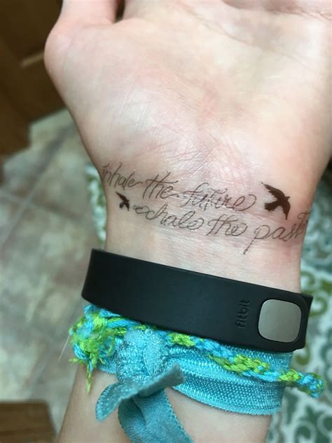 See more of inhale the future, exhale the past on facebook. Inhale the future, exhale the past | Tattoos, The past ...