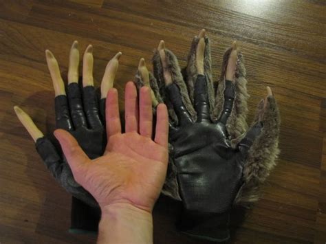 Take a pair of scissors to some old shorts, & plaid shirt. gloves ... goes with those feet.... LOVE IT!!!! | Werewolf ...
