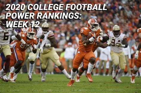 News, analysis and fun stuff from the world of college football from @yahoosports. 2020 College Football Power Rankings: Week 12 | Wolf Sports