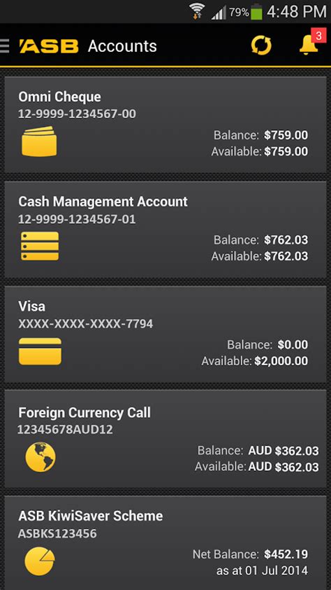 You can check your account balance online anytime—and much more. ASB Mobile Banking - Android Apps on Google Play