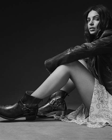 By joe > average, february 6, 2010 in other females of interest. Emily Ratajkowski in the Heirloom Harness Boots | The Frye ...