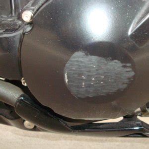 Example of some of the cosmetic damage | Triumph Rat ...