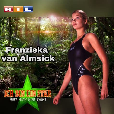 Die ehemalige weltklasseschwimmerin franziska van almsick ist mit der goldenen sportpyramide für ihr lebenswerk ausgezeichnet worden. FRANZISKA VAN ALMSICK die 2 (ehemalige Leistungs ...