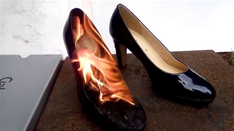 Burning sensation in the heel could also be caused by peripheral neuropathy that occurred as a result of developed nutritional deficiencies. High Heels crushing...burning... - YouTube
