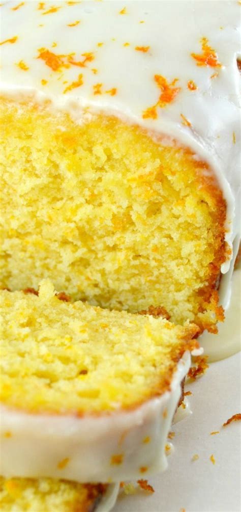 When i make this again, i will not pour the lemon juice over the warm cake, as it left. Orange Pound Cake with Orange Syrup and Orange Glaze ...