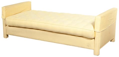 If we want to calculate how many feet are 66 inches we have to multiply 66 by 1 and divide the product by 12. Yellow Upholstered Daybed Charles H. Beckley, Inc., 20th ...