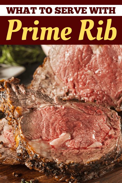 Prime rib roast, rubbed on all sides with black pepper and garlic powder, then drizzled with olive oil and cooked very rare. What to Serve with Prime Rib (18 Savory Side Dishes ...