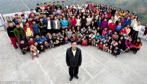 With a total of 167 members, the family is the. The world's biggest family: Ziona Chan has 39 wives, 94 ...