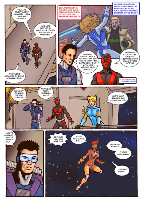 I knew the guys who created those characters, then deviant comics screwed em outta their rights! Thunder Force Alpha: Issue 1 pg 7 by Kostmeyer on DeviantArt