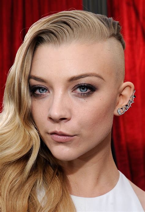 Natalie dormer as cressida in the hunger games: Natalie Dormer Shaved Off Half Of Her Hair | Natalie ...