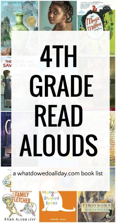 You may see some books on the list that you've read with younger children before. Best Read Aloud Books for 4th Grade