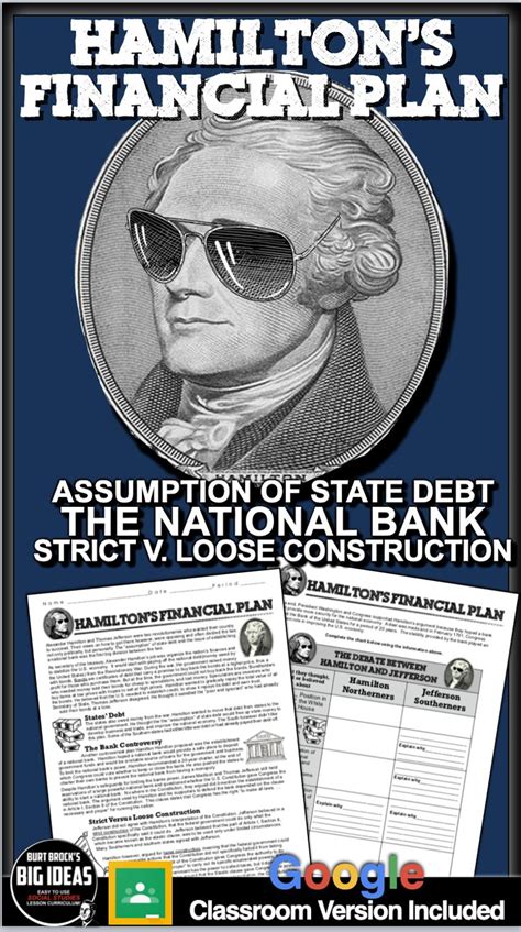 April 07, 2021/ steven bragg. Hamilton's Finance Plan: Assumption of State Debt, Nat'l ...