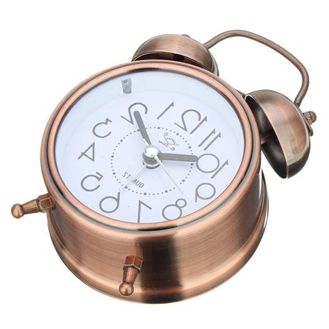 Font alarm clock available for download free! Alarm Clock Vintage Retro Silent Pointer Clocks Round
