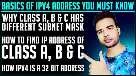 This problem, though rare, can occur. IPv4 Addressing and Subnetting | How IPv4 is a 32 bit ...