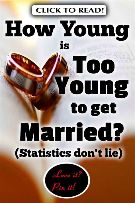 The parents have to ensure that taqwa is the most important ingredient in the marriage of their children. What is the Best Age to Get Married (and stay that way ...