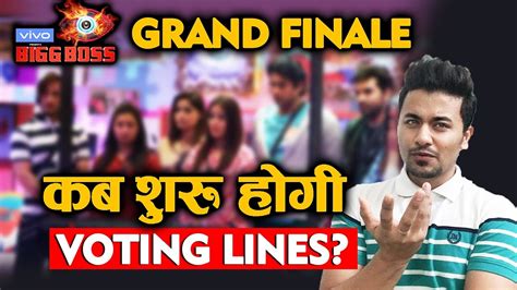 A grand finale is when you are left with no closure. Bigg Boss 13 Grand Finale VOTING LINES | When Will It ...