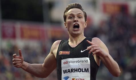 Im vergangenen sommer durfte karsten warholm bei könig harald von norwegen zur audienz erscheinen. Karsten Warholm breaks European 400m hurdles record in ...