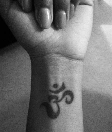 They seem to be very simple, but means a lot to the wearer and always are near and dear. karma symbol tattoo hindu | Inspirational tattoos, Tattoos ...
