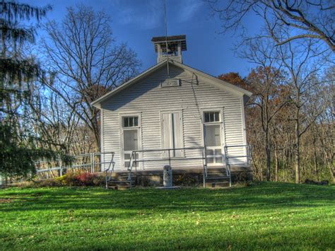 We have five, two bedroom log cabins offering two queen beds (one in a private bedroom). Schoolhouse at Pine Creek, Wildcat Den State Park ...